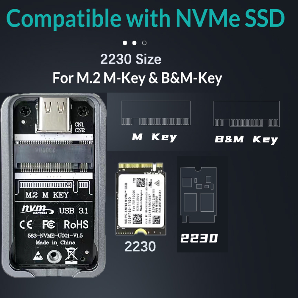 2230 2242 M.2 NVMe carcasa NVM - M2 2230 Ssd 2Tb Pcie 4.0 reseña y precio