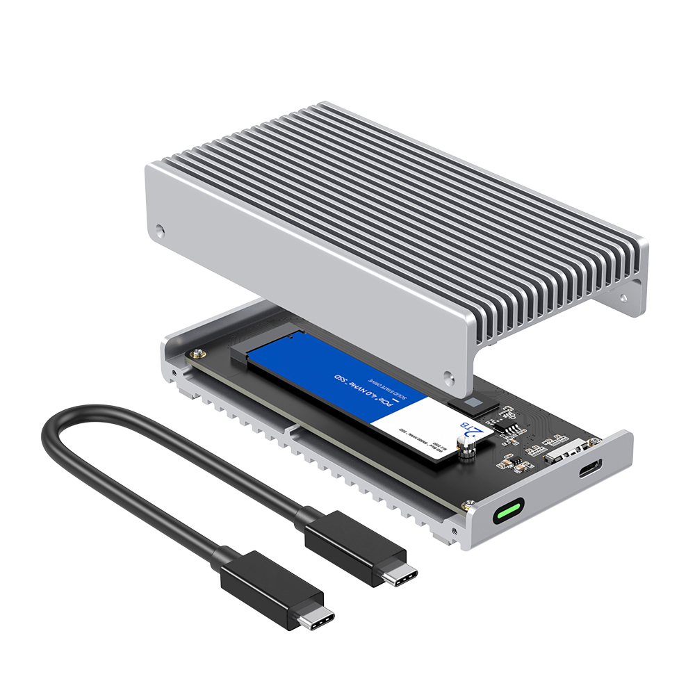 Caja SSD externa Thunderbolt U - Usb4 40Gbps External Ssd 8Tb reseña y precio