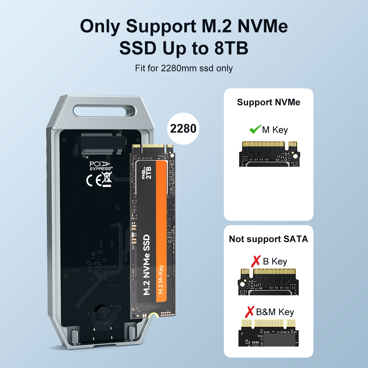 Carcasa Externa de Aluminio pa - Usb4 40Gbps External Ssd 8Tb reseña y precio