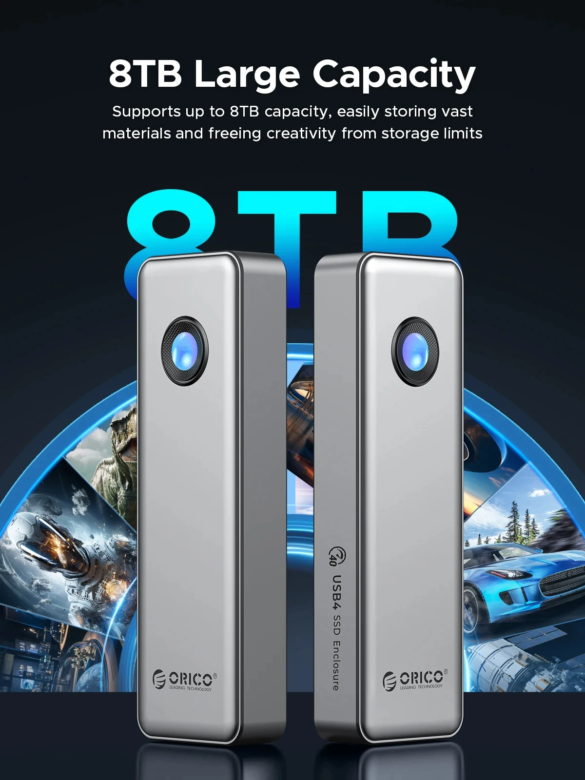 ORICO-carcasa externa de alumi - 8Tb M2 Nvme Ssd reseña y precio