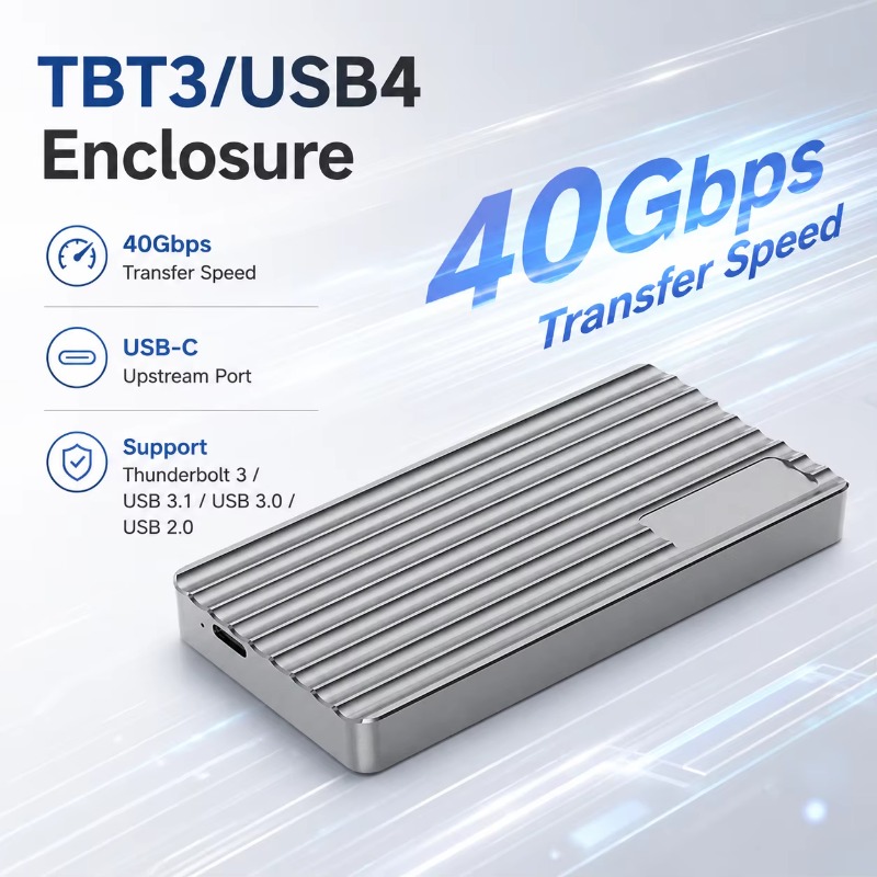 Carcasa Externa Portátil de Al - Usb4 40Gbps External Ssd 8Tb reseña y precio
